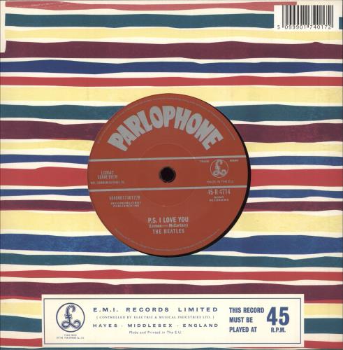 The Beatles Love Me Do - 50th Anniversary Edition UK 7